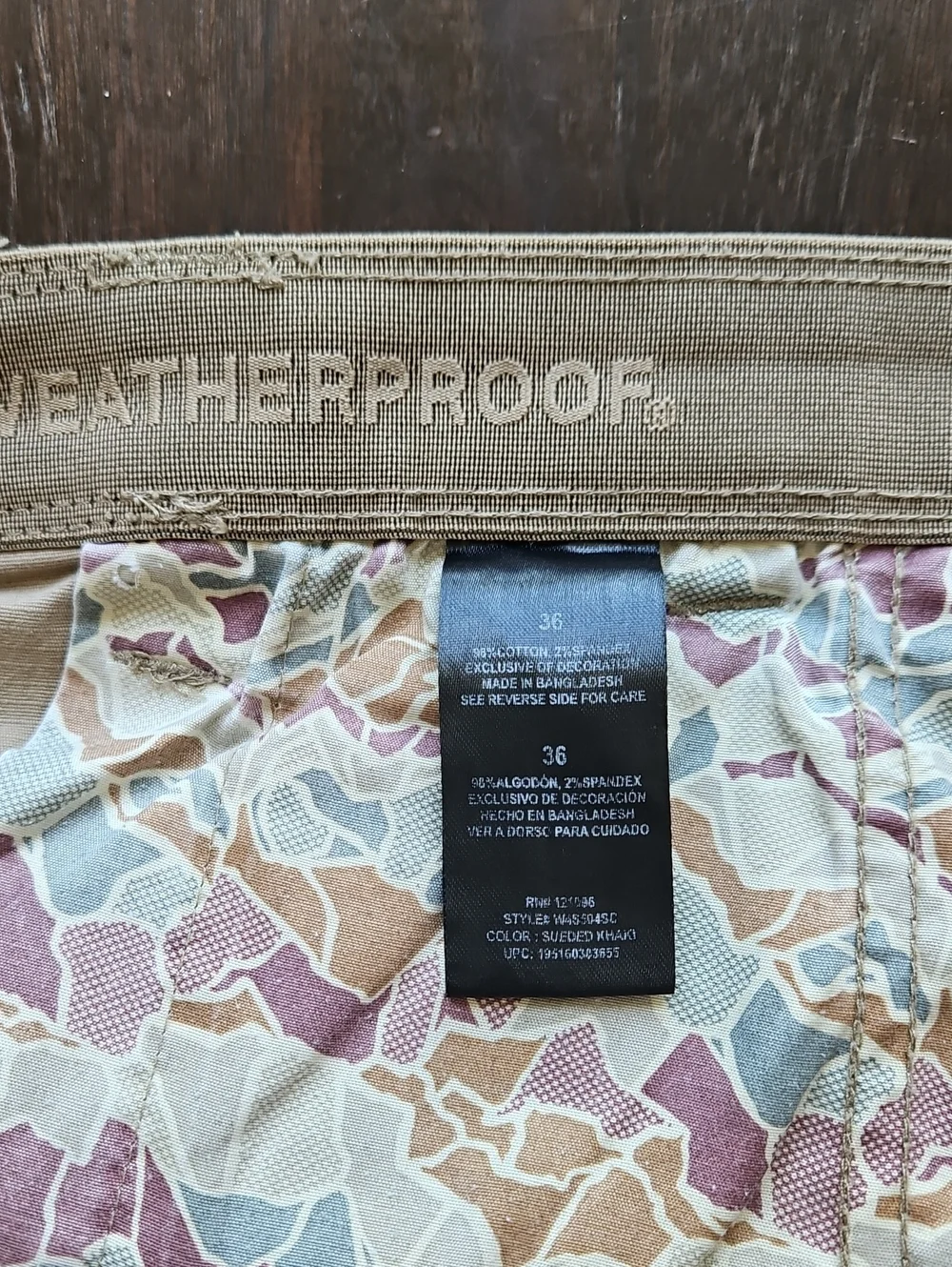 Men's Khaki Shorts